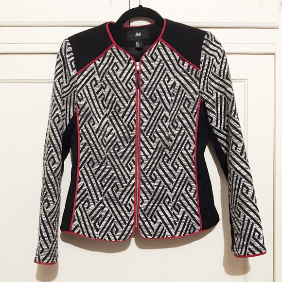 H&M Geometric Print Jacket - Picture 2 of 4